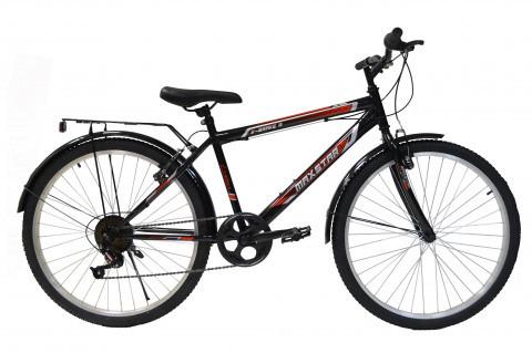 MAXSTAR 26" V-BRAKE R Чёрный/Красный