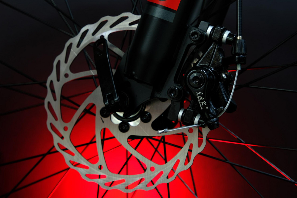 LORAK Safe 29 Cassete Матовый Чёрный/Красный 19р (на рост 171-182)