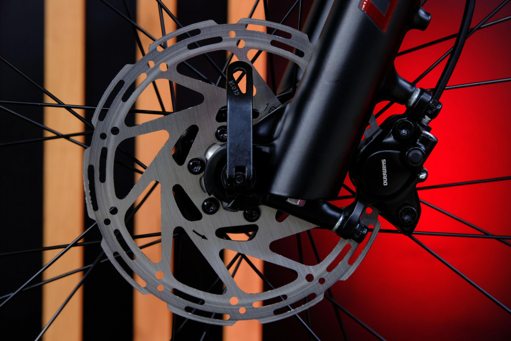 LORAK MT 29 - 3000 Матовый Чёрный/Красный рама 17 (на рост 165-175)